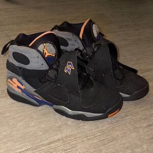 Jordan Kids Sneakers Black and Orange